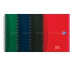 Répertoire téléphonique Oxford office Essentials A5 réglure spécifique 144 pages reliure spirale couverture carte rigide coloris assortis