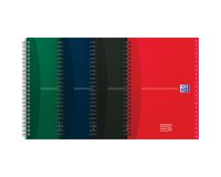 Répertoire téléphonique Oxford office Essentials A5 réglure spécifique 144 pages reliure spirale couverture carte rigide coloris assortis