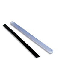 Baguette reliure manuelle Exacompta Serodo® 9 mm cristal - Paquet de 25