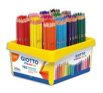 Crayon couleur giotto stilnovo schoolpack de 192    assortis