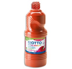 Gouache giotto flacon 1l coloris rouge vif