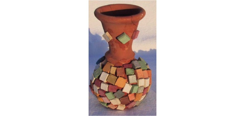 Mosaique antique culture club 1x1cm seau de 1kg 1200 pieces coloris assortis