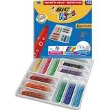 Kid Couleur Feutres de Coloriage à Pointe Moyenne - Couleurs Assorties, Classpack de 144