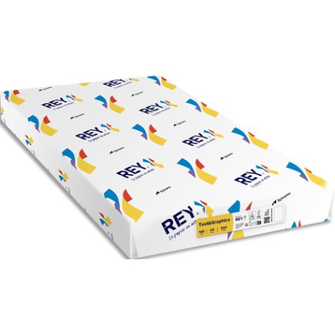 Ramette 500 feuilles papier TEXT & GRAPHICS A3 100g CIE 170 haute Blancheur très satiné