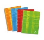 Cahier reliure intégrale 24x32 cm 180 pages grands carreaux - Assortis