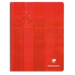 Cahier brochure dos toilé A4 288 pages petits carreaux - Assortis