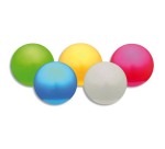 Balles d eveil first loisirs en pvc maternelle regonflable 12 cm lot de 5 coloris        asorties