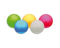Balles d eveil first loisirs en pvc maternelle regonflable 12 cm lot de 5 coloris        asorties