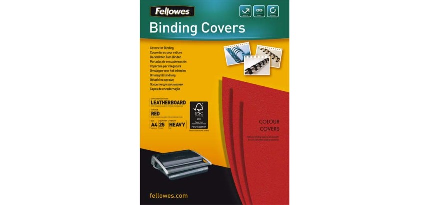 Couverture pour reliure Delta, grain cuir