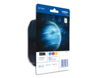 Multipack Jet d'encre HC Cyan/Magenta/Jaune LC1280XLRBWBP