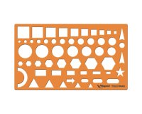 Normographe TECHNIC, orange