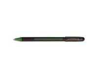 Stylo-bille uniball jetstream 101 pointe moyenne trait      0,5mm encre gel capuchon grip ergonomique coloris vert
