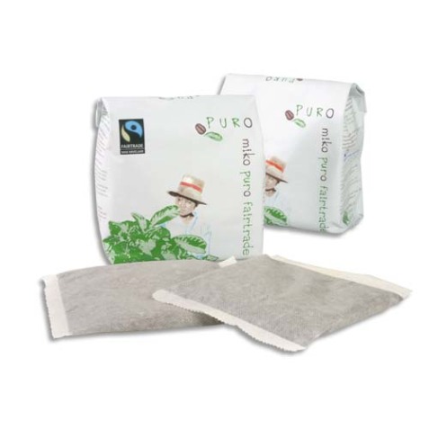 Carton de 48 Filtres Doses Café Fuerte 80% arabica et 20% robusta pour Miko 151, 12 x 4 filtres