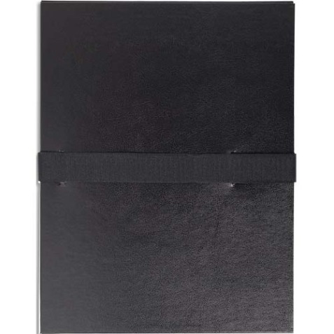 Chemise extensible en balacron. Rabat en pied, fermeture par sangle scratch. Coloris Noir
