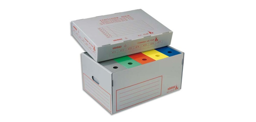 Container ignifugé polypro alvéolé Extendos H 38 x L 54,5 x P 27 cm 100% recyclable