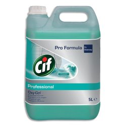 Bidon 5 L nettoyant multi-usage oxygel à l'oxygène actif fraîcheur océan Pro Formula
