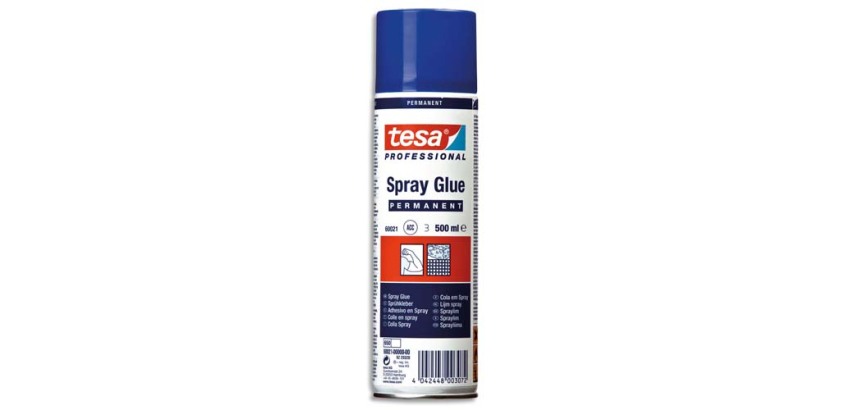 Colle en spray PERMANENT, 500 ml, couleur: beige