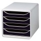 Module de classement Big Box 4 tiroirs Office