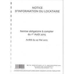 Notice d'information du locataire