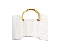 Attaches toilees gommees apli 30mm 500g pochette de 10      unites