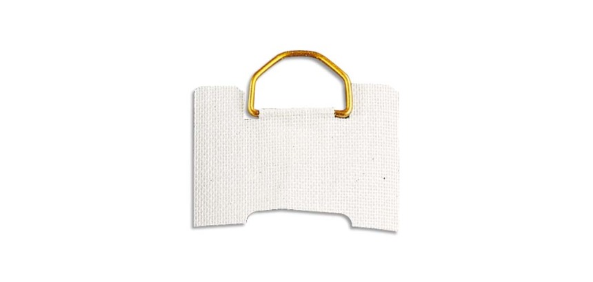 Attaches toilees gommees apli 30mm 500g pochette de 10      unites