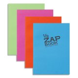 1/2 Zap Book carnet collé 80F A5 80g - Aléatoire