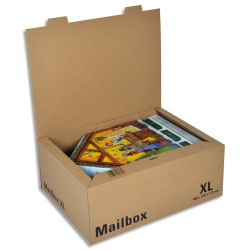 Boîte d'expédition postale X Large 46 x 33,5 x 17,5 cm