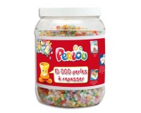 Perle à repasser graine créative 15 coloris assortis pot 10000 unités