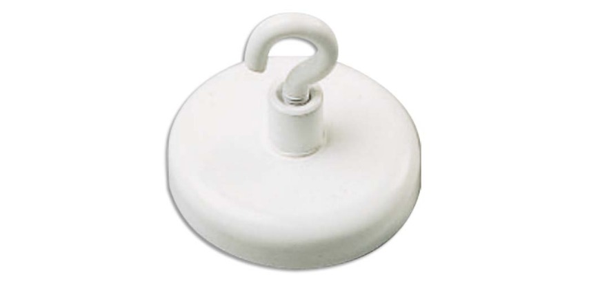 Aimant à crochet, diamètre: 47 mm, pack de 2