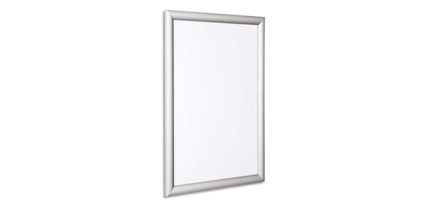Cadre porte-affiches en aluminium mat