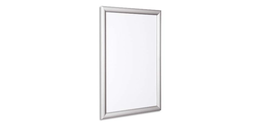 Cadre porte-affiches en aluminium mat
