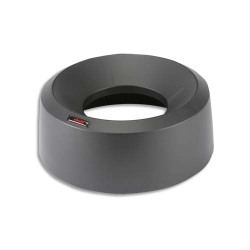 Couvercle entonnoir rond pour collecteur Iris - Diamètre 38 cm, hauteur 15 cm coloris Noir