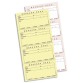 Carnet de messages reçus autocopiant, 322 x 140 mm