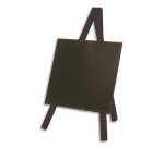 Ardoise de table MINI avec trépied, noir