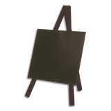Ardoise de table MINI avec trépied, noir