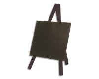 Ardoise de table MINI avec trépied, noir