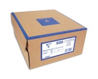 Boîte de 500 enveloppes DL 110x220mm fen 35x100mm vélin Blanc 80g auto-adhésive 10615