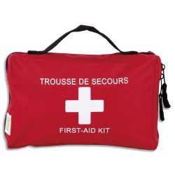 Trousse premiers secours spéciale écoles, conforme aux préconisations de l'E.N