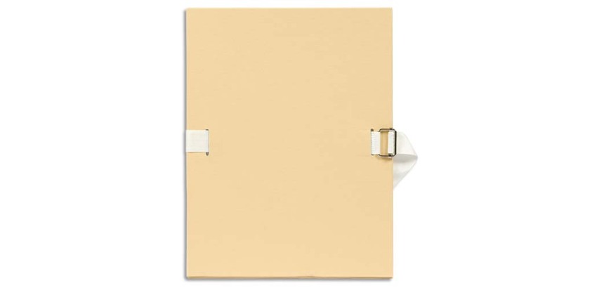 Chemise à dos extensible, A4, carton, mastic