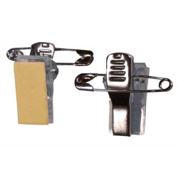 Pack de 100 Clip Adhésif métal/Pince pour Badgy 100/200 1440001