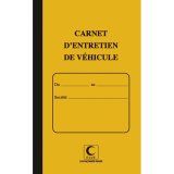 Carnet d'entretien de véhicule, 32 pages