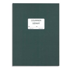 Registre 'Courrier départ', 150 pages, 320 x 240 mm