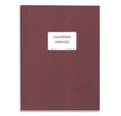 Registre 'Courrier arrivée', 150 pages, 320 x 250 mm