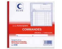 Manifold 'Commandes', 210 x 210 mm, dupli