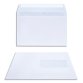 Boîte de 200 enveloppes C5 162x229mm Blanc 80g auto-adhésive