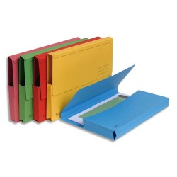 Paquet de 50 chemises poche coloris vifs Forever® - 24,5x32,5cm