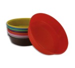 Assiette o'color tri et peinture diametre 13cm        coloris assortis lot 10       unites