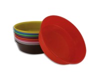 Assiette o'color tri et peinture diametre 13cm        coloris assortis lot 10       unites