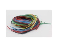 Lacet coton o'color 70cm diametre 2mm lacage ou        tissage 5 coloris assortis    lot 25 unites