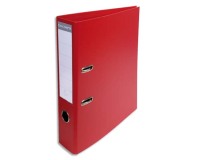 Classeur à levier cartonné Exacompta A4 maxi - Dos de 7 cm rouge